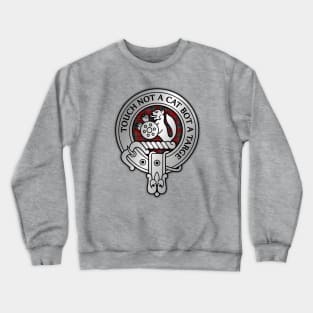 Clan MacBean | MacBain Crest & Tartan Crewneck Sweatshirt